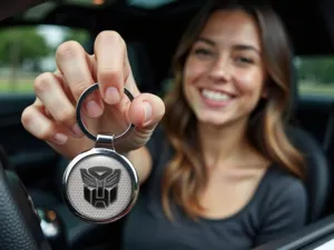 Porte-Clés Acier Édition Limitée Premium